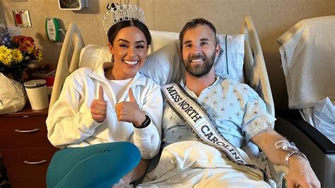 'This is all for you': Miss NC USA wins crown days after boyfriend diagnosed with brain tumor